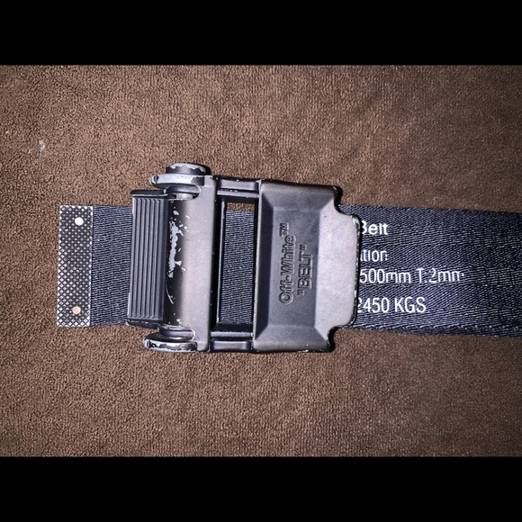 Off white industrial belt 2.0 BIG